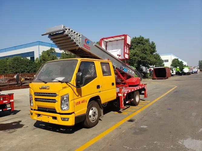 靖安县附近云梯车出租 砂石搬运