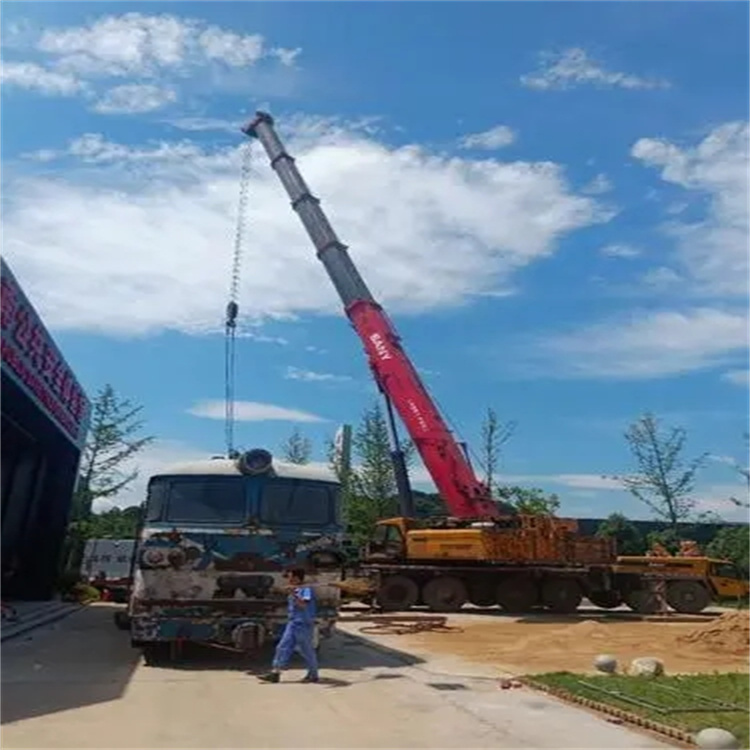 靖安县50吨吊车租赁电话一键获取！满足工厂搬迁、设备吊装等多种场景需求